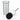 Metro Aluminum Bowl Brush Silver
