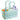 Orbz Small Tote- Divided Mint