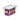 iDesign Lidded Storage Bin Clear/Lavender Sprinkles