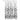 Anzu Natural Bamboo Design 72" x 72" Shower Curtain - iDesign-Shower Curtain