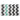 Chevron Rug 34 x 21 Gray/Aruba - iDesign-Bath/Shower Mat