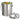 iDesign Brushed Stainless Steel 1.3-gal. Compost Bin & Charcoal Filter - iDesign-Composters