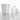 iDesign Cade Recycled Plastic Bath Accessories in Coconut, Set of 3 - iDesign-