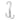 iDesign Classico Rod 2 Hooks in Chrome - iDesign-Closet Organizer