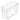 iDesign Crisp Divided Bin 6" x 14" x 8" in Clear and Matte White - iDesign-Bin