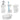 iDesign Franklin Soap Dish in Clear - iDesign-Soap Dish