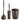 iDesign Kent Waste Can in Bronze - iDesign-Waste Can