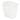 iDesign Mono Rectangular Can in Clear Frost - iDesign-Waste Can