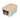 iDesign Recycled Plastic Open Front Storage Bins with Handle and Bamboo Lid, Coconut - iDesign-Storage Bins