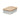 iDesign Recycled Plastic Open Front Storage Bins with Handle and Bamboo Lid, Coconut - iDesign-Storage Bins