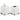 iDesign York Boutique Box in White and Chrome - iDesign-Boutique Box