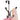 iDesign York Lyra Over the Door Quad Hook in Bronze - iDesign-OTD Quad Hook