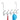 iDesign York Lyra Over the Door Rack, 5 Hooks in Chrome - iDesign-OTD 5 Hook Rack
